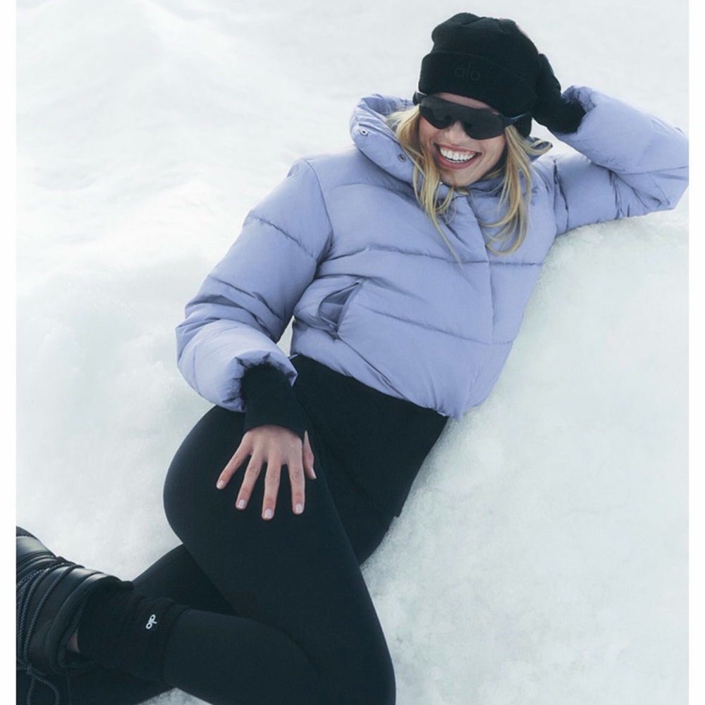 ALO Winter Frost Gold Rush Puffer Puffer